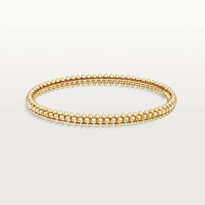 [OAKJURI Jewelry]Clover & Clash Bracelet 3-Piece Stack set