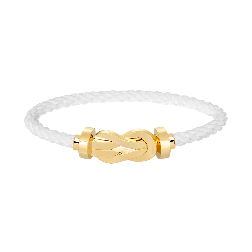 [OAKJURI Jewelry]CHANCE LARGE 8 FIGURE BUCKLE NO DIAMOND BRACELET GOLD