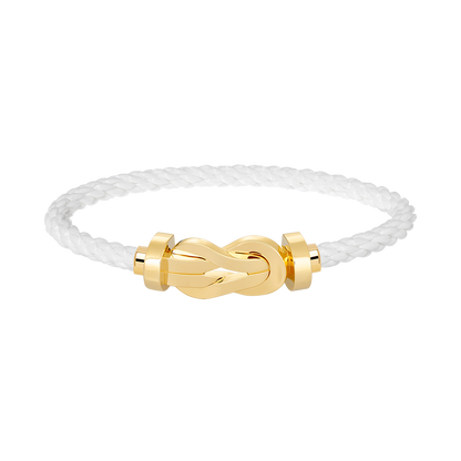 [OAKJURI Jewelry]CHANCE LARGE 8 FIGURE BUCKLE NO DIAMOND BRACELET GOLD