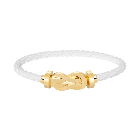 [OAKJURI Jewelry]CHANCE LARGE 8 FIGURE BUCKLE NO DIAMOND BRACELET GOLD