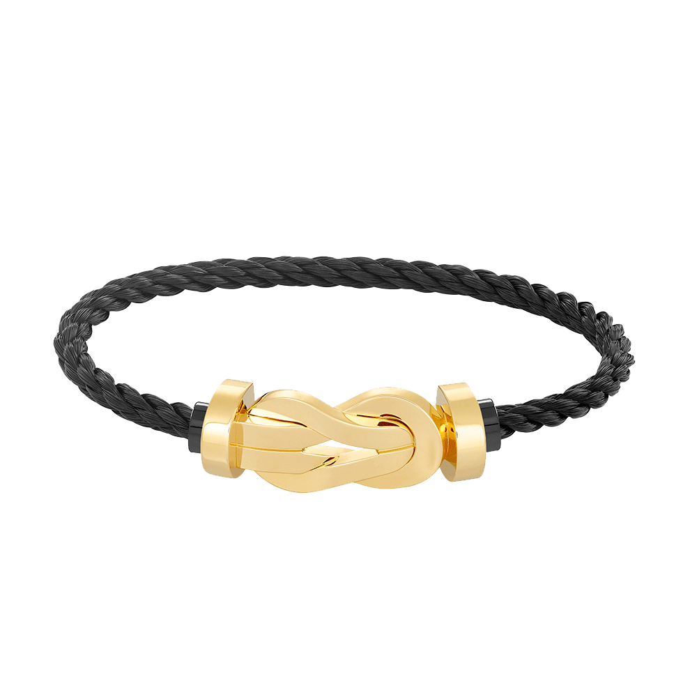 [OAKJURI Jewelry]CHANCE LARGE 8 FIGURE BUCKLE NO DIAMOND BRACELET GOLD