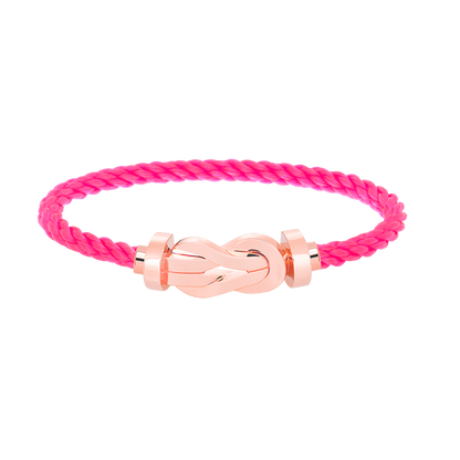 [OAKJURI Jewelry]CHANCE LARGE 8 FIGURE BUCKLE NO DIAMOND BRACELET ROSE GOLD