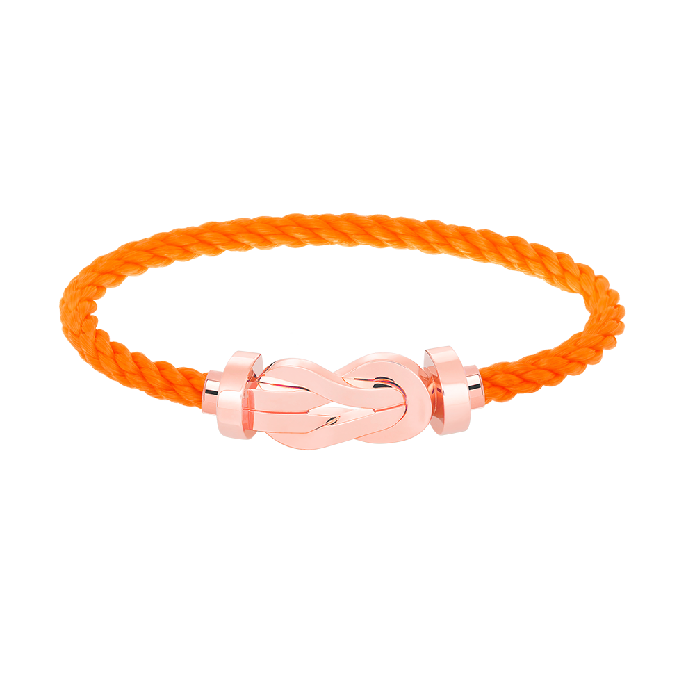 [OAKJURI Jewelry]CHANCE LARGE 8 FIGURE BUCKLE NO DIAMOND BRACELET ROSE GOLD