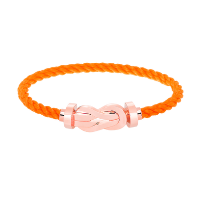 [OAKJURI Jewelry]CHANCE LARGE 8 FIGURE BUCKLE NO DIAMOND BRACELET ROSE GOLD