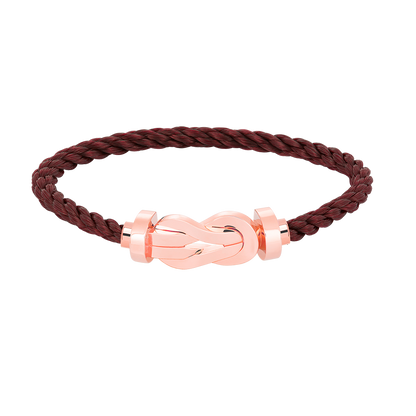 [OAKJURI Jewelry]CHANCE LARGE 8 FIGURE BUCKLE NO DIAMOND BRACELET ROSE GOLD