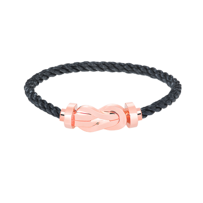 [OAKJURI Jewelry]CHANCE LARGE 8 FIGURE BUCKLE NO DIAMOND BRACELET ROSE GOLD