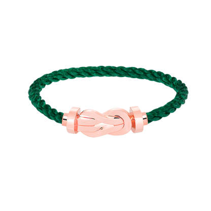 [OAKJURI Jewelry]CHANCE LARGE 8 FIGURE BUCKLE NO DIAMOND BRACELET ROSE GOLD