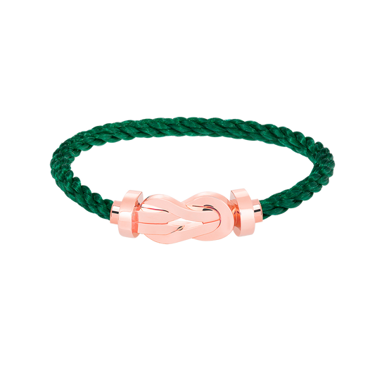 [OAKJURI Jewelry]CHANCE LARGE 8 FIGURE BUCKLE NO DIAMOND BRACELET ROSE GOLD