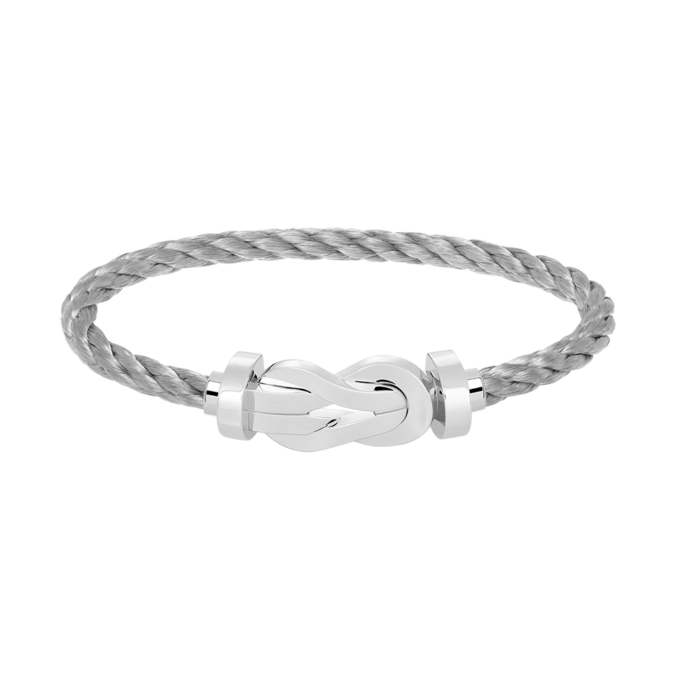 [OAKJURI Jewelry]CHANCE LARGE 8 FIGURE BUCKLE NO DIAMOND BRACELET SILVER