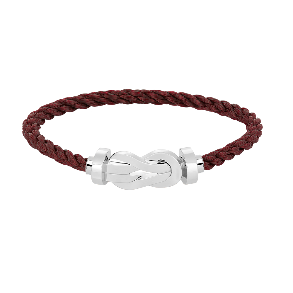 [OAKJURI Jewelry]CHANCE LARGE 8 FIGURE BUCKLE NO DIAMOND BRACELET SILVER