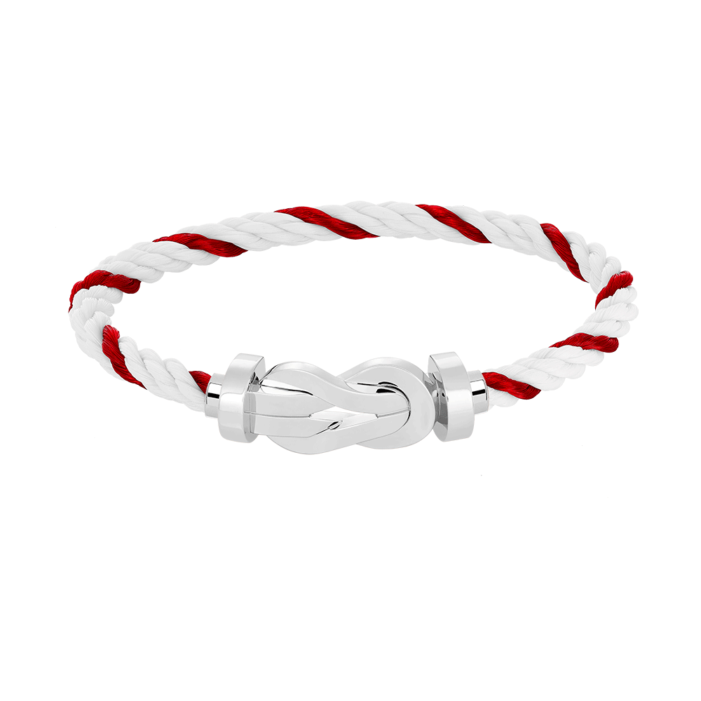 [OAKJURI Jewelry]CHANCE LARGE 8 FIGURE BUCKLE NO DIAMOND BRACELET SILVER