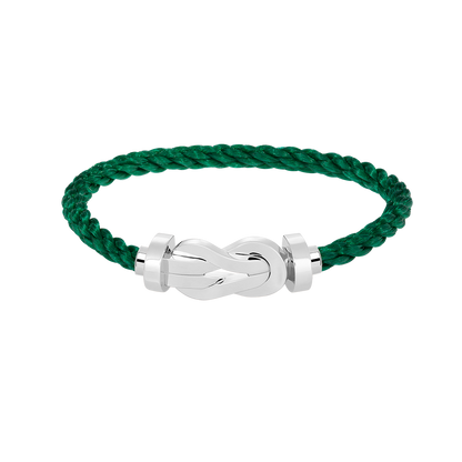 [OAKJURI Jewelry]CHANCE LARGE 8 FIGURE BUCKLE NO DIAMOND BRACELET SILVER