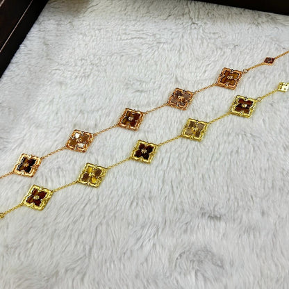 [OAKJURI Jewelry JEWELRY] OPERA 5 MOTIFS TULLE ENAMEL BRACELET