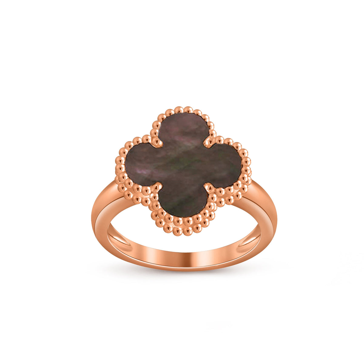 [OAKJURI Jewelry]CLOVER RING ROSE GOLD COLLECTION