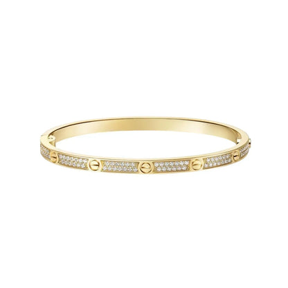 [OAKJURI Jewelry] LOVE & JUSTE Baby Move Diamond Bracelet Stack Set