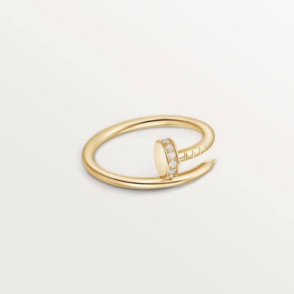 [OAKJURI Jewelry] JUSTE 1.8MM HALF DIAMOND RING