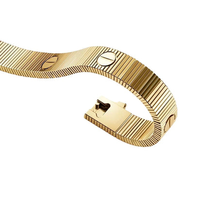 [OAKJURI Jewelry]Love & Juste Statement Bracelet Trio Stack Set