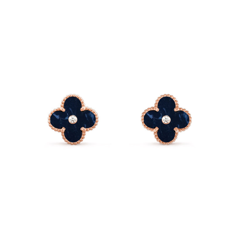 [OAKJURI Jewelry]CLOVER  15MM DIAMOND EARRINGS COLLECTION