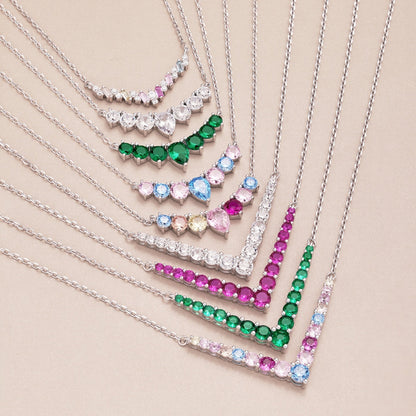 [Lumi Jewellery]Ornate Round Cut Necklace