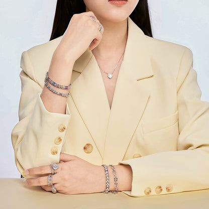 [Lumi Jewellery]Dazzling Colorful Daily Bracelet