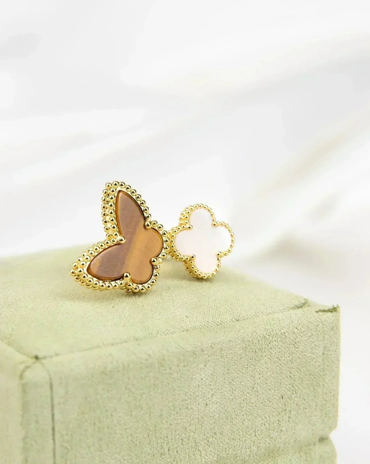 [OAKJURI Jewelry]LUCKY BETWEEN THE FINGER RING