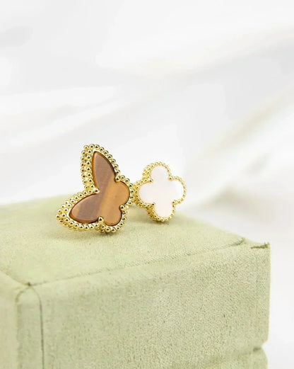 [OAKJURI Jewelry]LUCKY BETWEEN THE FINGER RING
