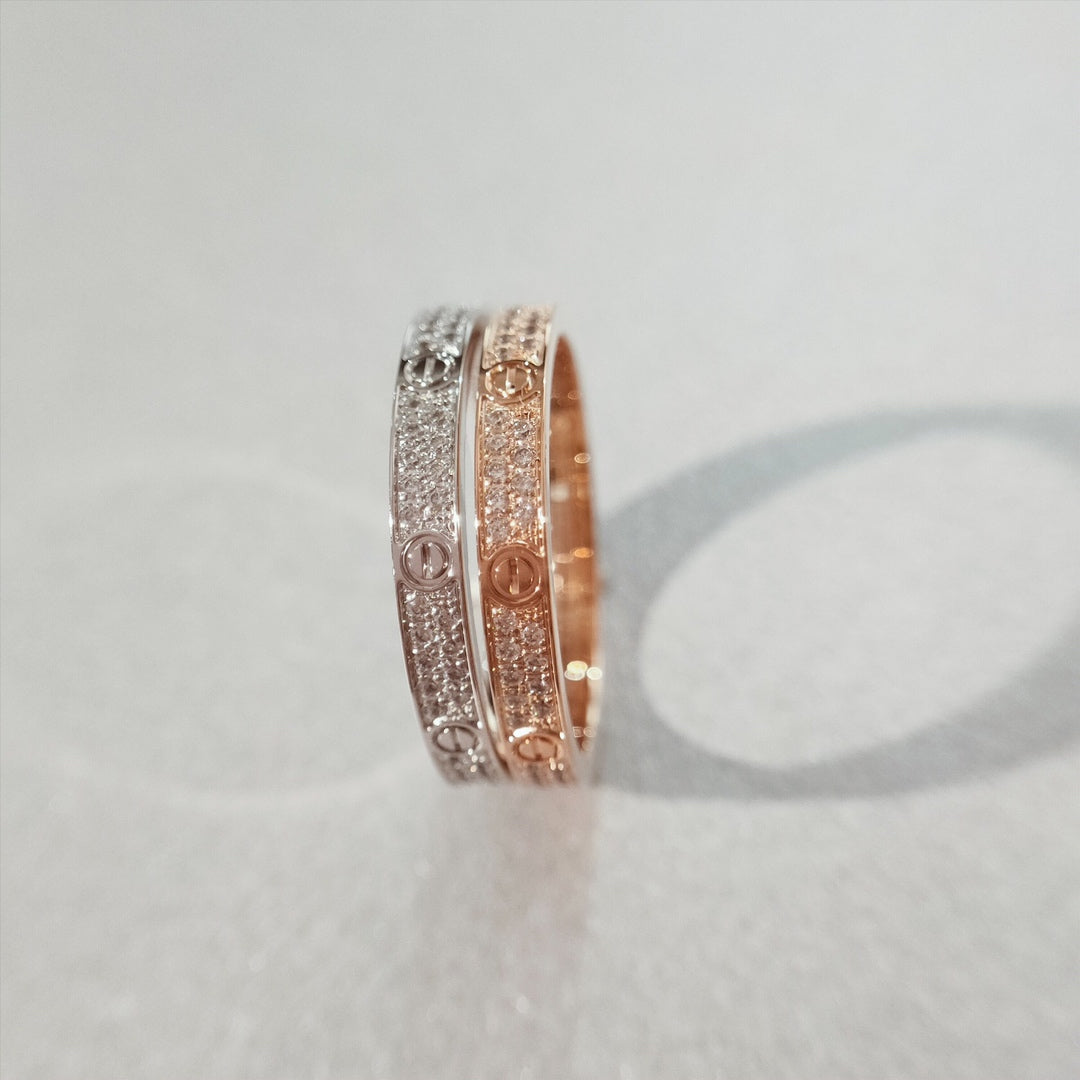 [OAKJURI Jewelry] LOVE RING 2.65MM DIAMOND