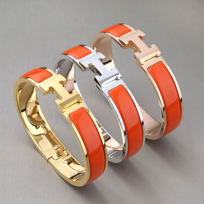[OAKJURI Jewelry]H ORANGE BRACELET