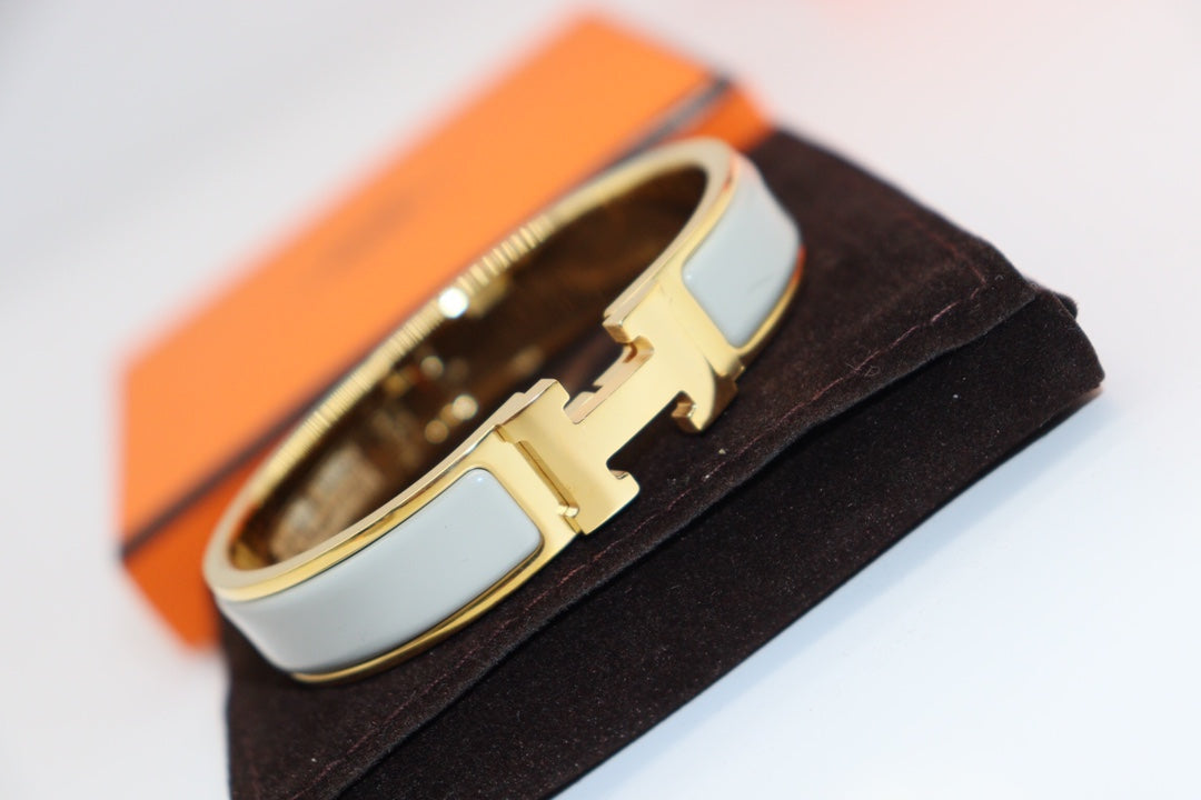 [OAKJURI Jewelry]H LIGHT BLUE BRACELET