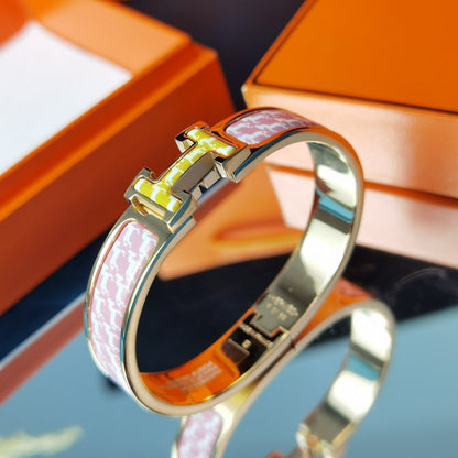 [OAKJURI Jewelry]H HORSE BRACELET 12MM