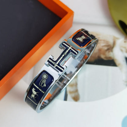 [OAKJURI Jewelry]H COUVERTURES DARK BLUE BRACELET