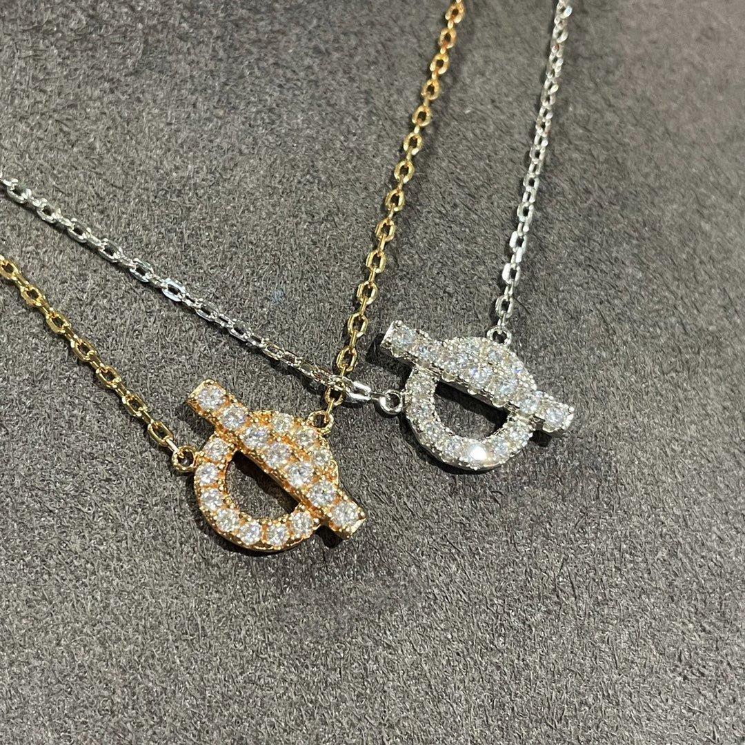 [OAKJURI Jewelry]ECHAPEE NECKLACE DIAMOND