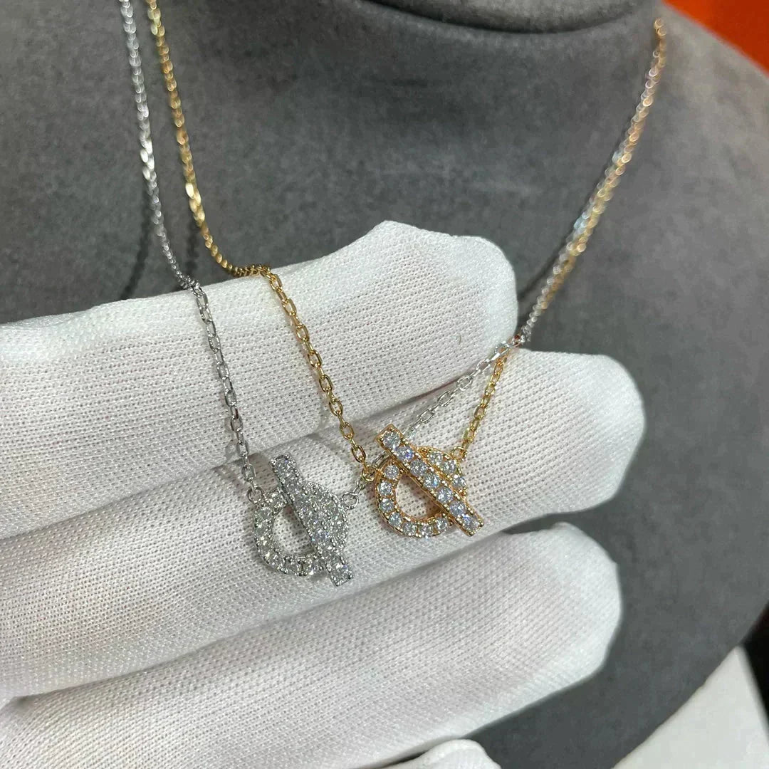 [OAKJURI Jewelry]ECHAPEE NECKLACE DIAMOND
