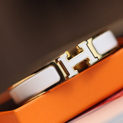 [OAKJURI Jewelry]H BRACELET 12MM GOLD