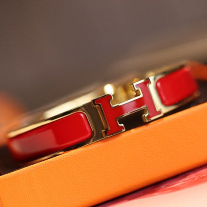 [OAKJURI Jewelry]H BRACELET 12MM GOLD