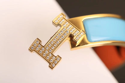 [OAKJURI Jewelry]H CLOUD BLUE BRACELET GOLD DIAMOND