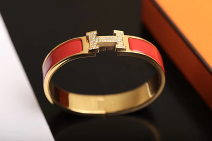 [OAKJURI Jewelry]H BRACELET GOLD DIAMOND