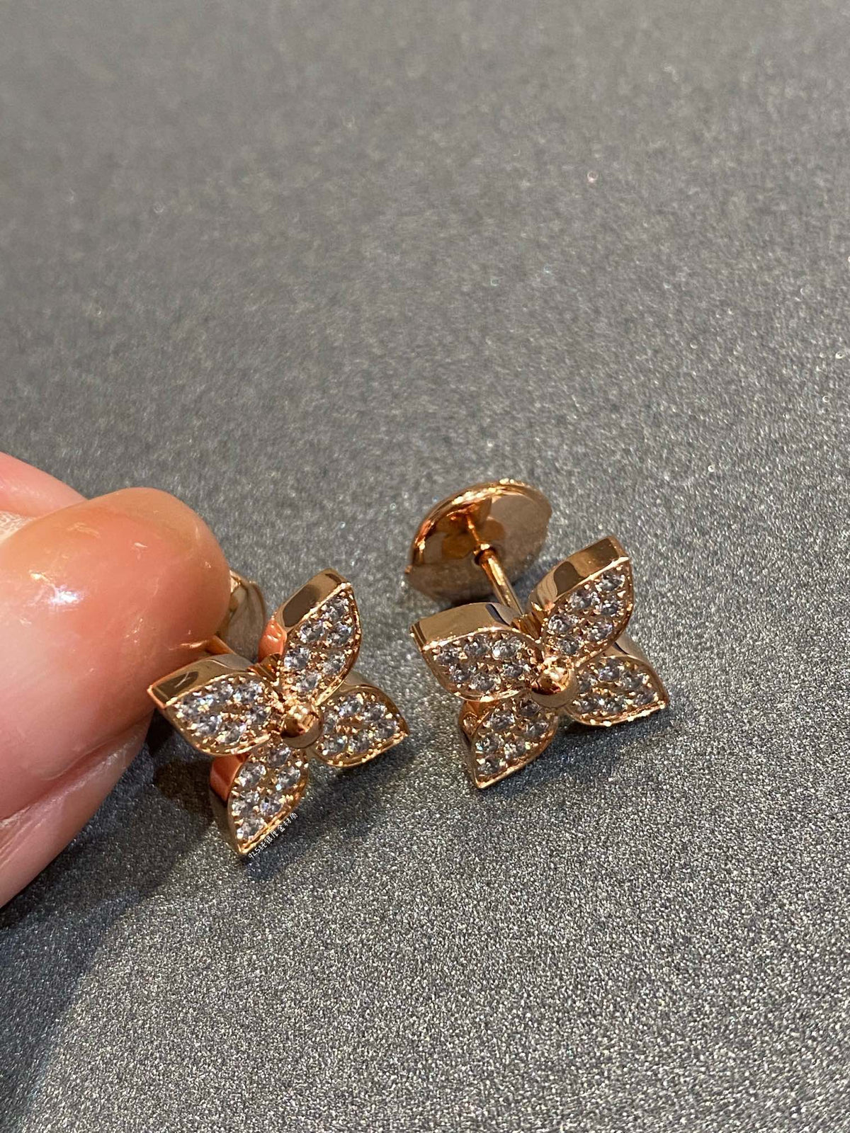 [OAKJURI Jewelry]STAR DIAMOND EARRINGS
