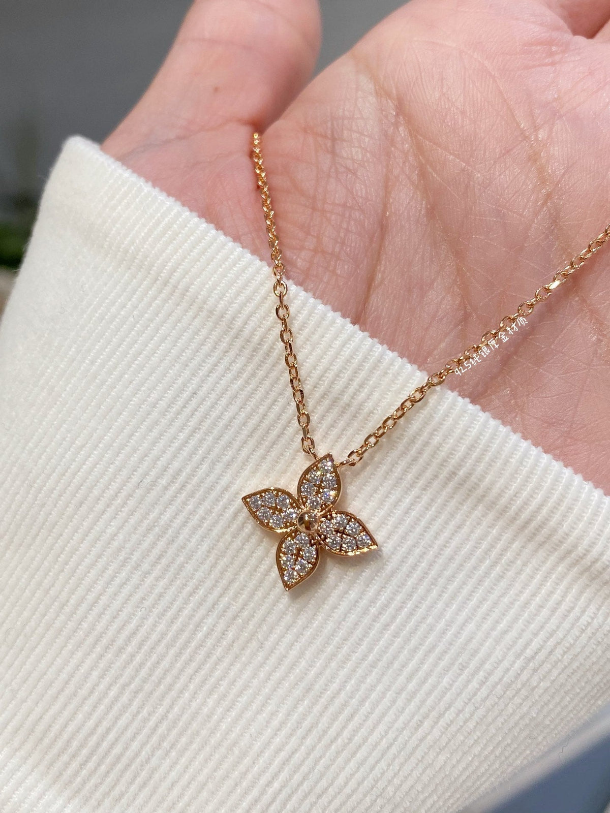 [OAKJURI Jewelry]STAR DIAMOND NECKALCE