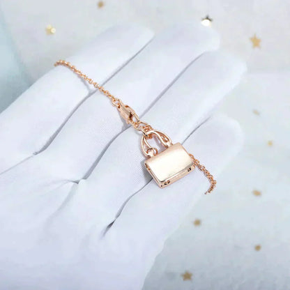 [OAKJURI Jewelry]AMULETTE PEDANT ROSE GOLD NECKLACE