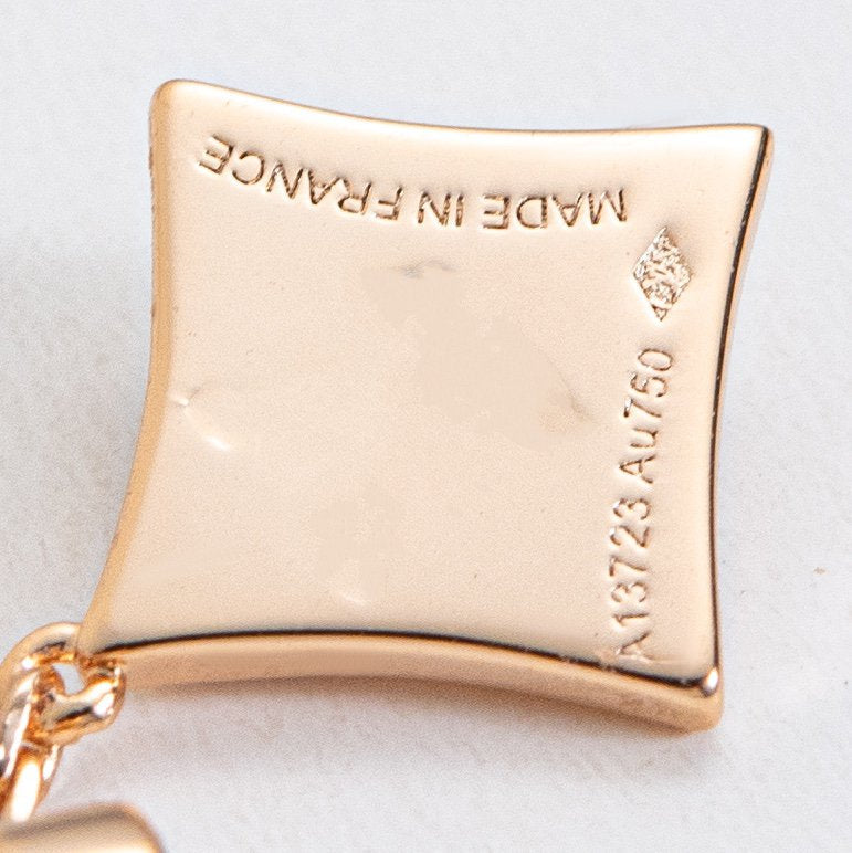 [OAKJURI Jewelry]STAR DIAMONDS EARRINGS GOLD