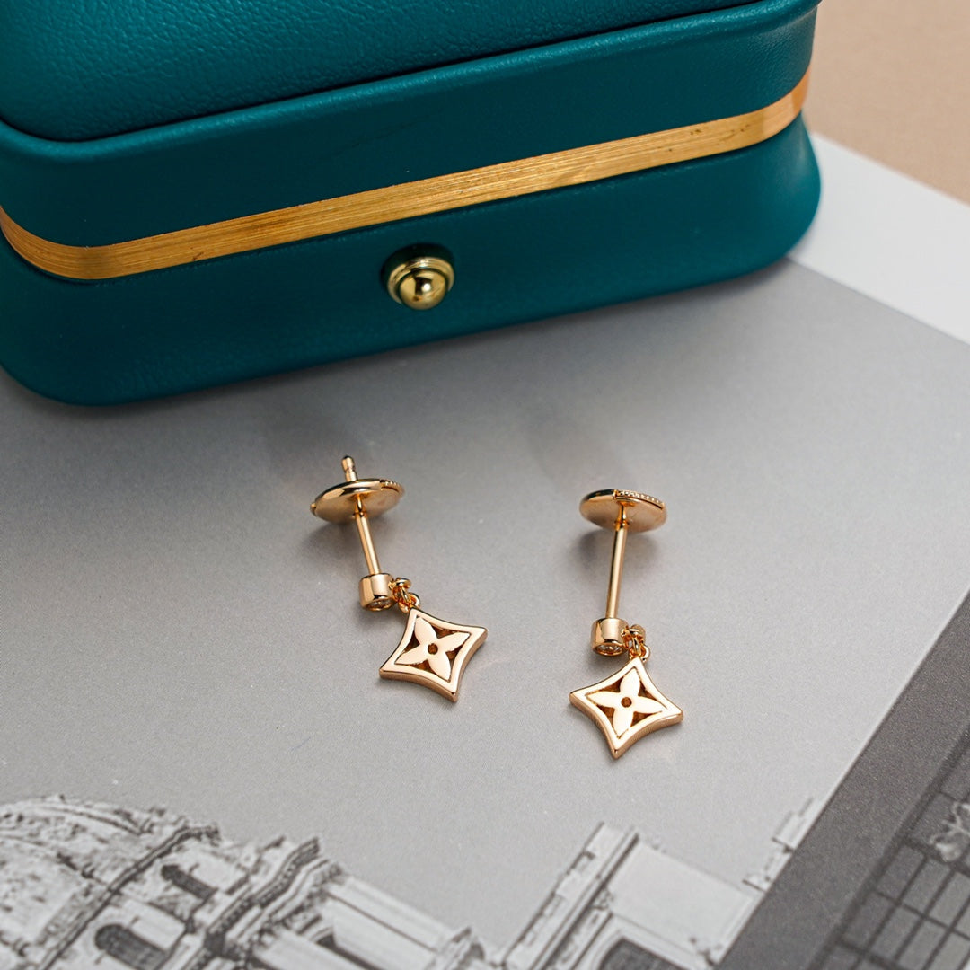 [OAKJURI Jewelry]STAR EARRINGS GOLD