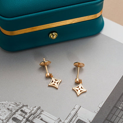 [OAKJURI Jewelry]STAR EARRINGS GOLD