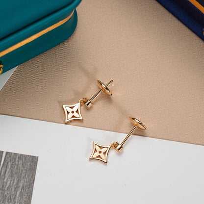 [OAKJURI Jewelry]STAR EARRINGS GOLD