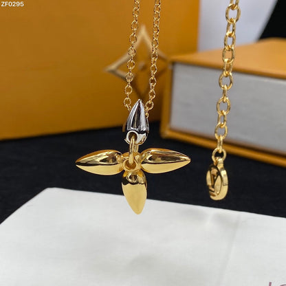 [OAKJURI Jewelry]LOUISETTE PEDANT GOLD NECKLACE