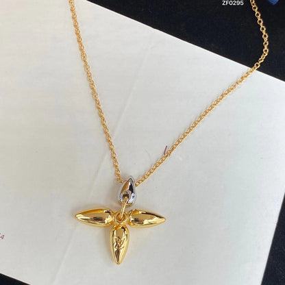 [OAKJURI Jewelry]LOUISETTE PEDANT GOLD NECKLACE