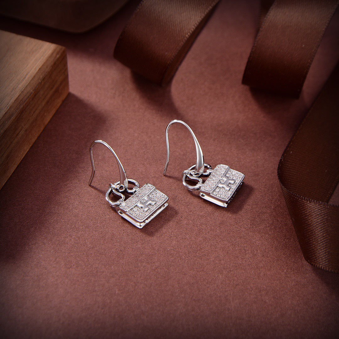 [OAKJURI Jewelry]KELLY DIAMOND EARRINGS