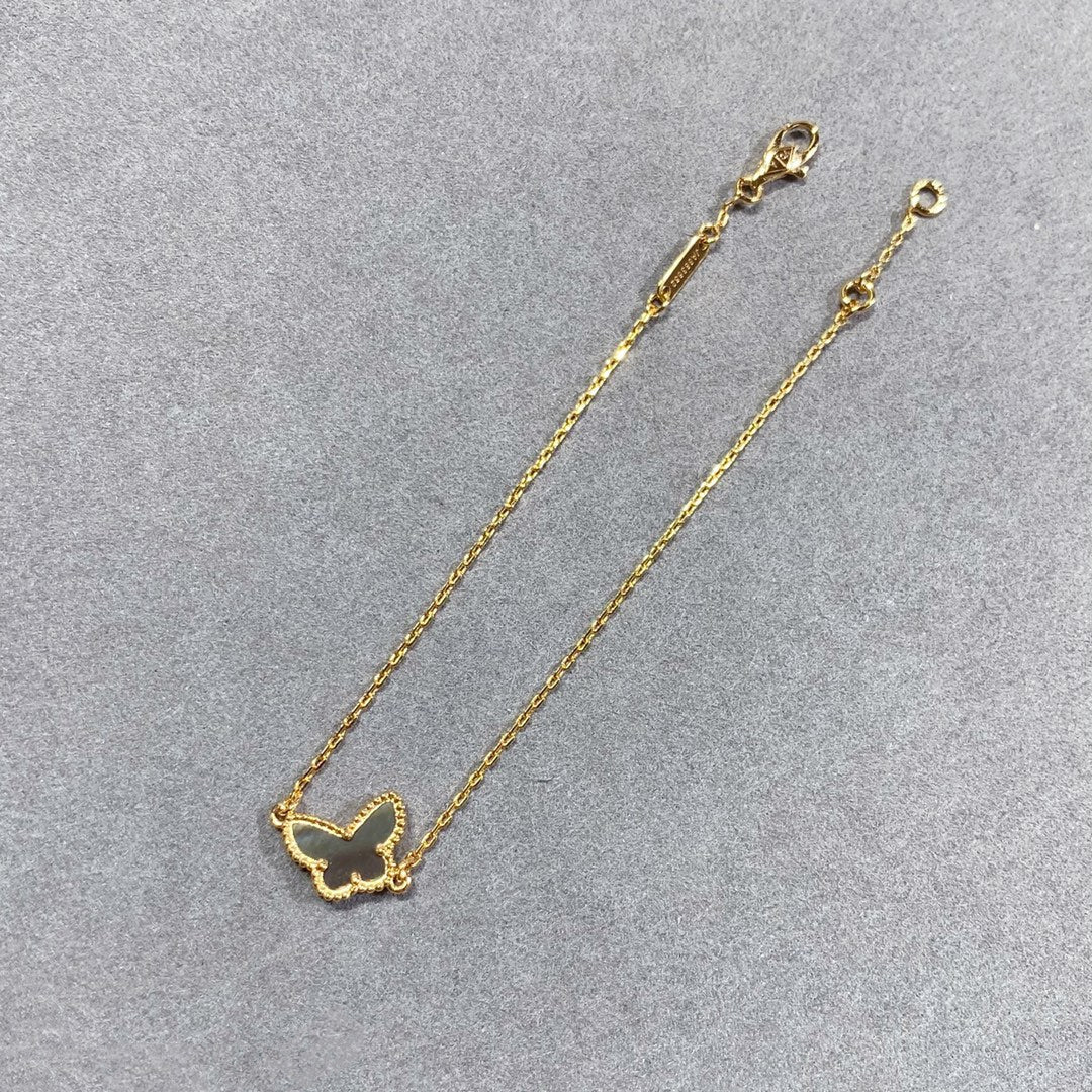 [OAKJURI Jewelry]BUTTERFLY DARK MOP BUTTERFLY BRACELET