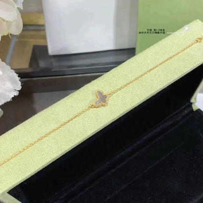 [OAKJURI Jewelry]BUTTERFLY DARK MOP BUTTERFLY BRACELET