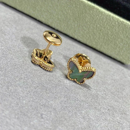 [OAKJURI Jewelry]BUTTERFLY DARK MOP  EARRINGS